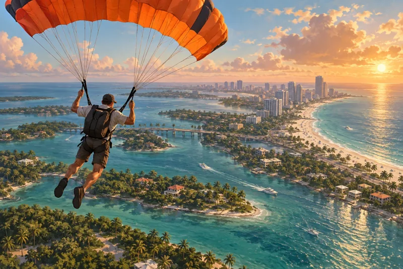 Base jumping